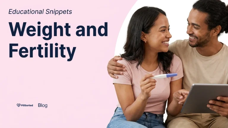 Understanding Weight and Fertility: Your Pregnancy Journey - PillSorted Blog