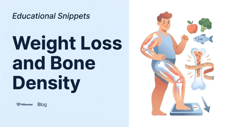 Weight Loss & Bone Density: Protecting Your Skeleton - PillSorted Blog