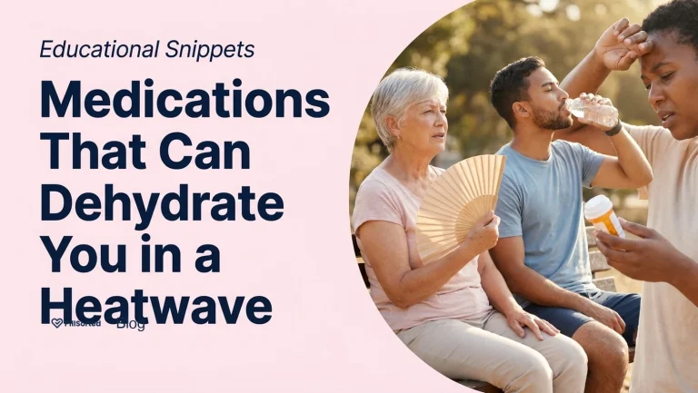 Medication Dehydration Heatwave: Stay Safe in the Sun - PillSorted Blog