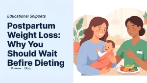 Postpartum Weight Loss: Why Rushing Backfires - PillSorted Blog